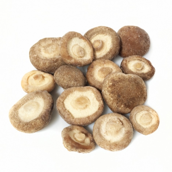 Shiitake congelado entero