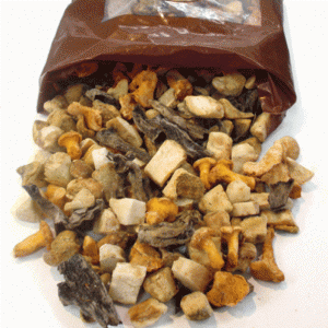 Mezcla forestal congelada