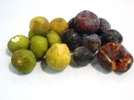 Higos congelados negros