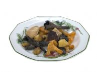 Mezcla forestal congelada